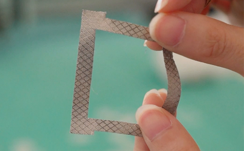 导电布切割效果