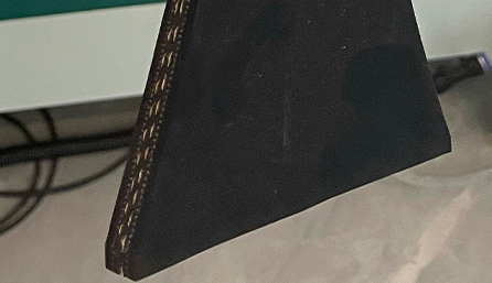 夹布橡胶怎么切割不分层无回弹？